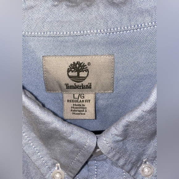 Vintage Y2K TIMBERLAND denim button up long sleeve shirt - Picture 5 of 13